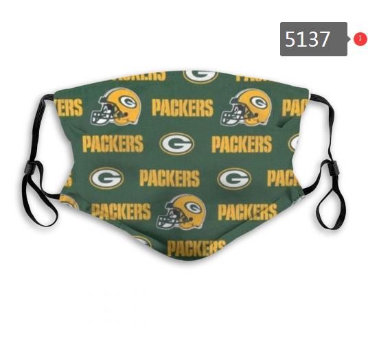NFL Green Bay Packers #3 Dust mask with filter->nfl dust mask->Sports Accessory